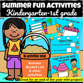 SUMMER FUN ACTIVITIES End of the Year - SEESAW, GOOGLE Sli