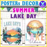 SUMMER LAKE DAY Fun Seasonal Poster Classroom Decor Bullet