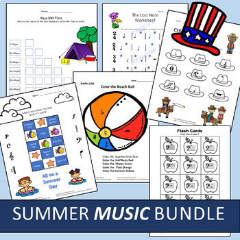 Preview of SUMMER MUSIC BUNDLE