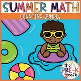 SUMMER Math Centers Activities | PreK K | counting and MOR