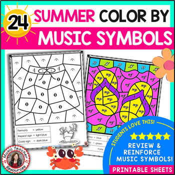 Coloring Summer Pages Worksheets Amp Teaching Resources Tpt