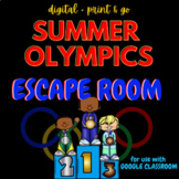 SUMMER OLYMPIC ESCAPE ROOM-DIGITAL & PRINT