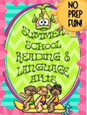 SUMMER SCHOOL READING & LANGUAGE ARTS - NO PREP & DISTANCE
