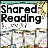 SUMMER SHARED READING {SIGHT WORD POEMS}