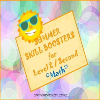 Preview of SUMMER SKILL BOOSTER for Level Two/Second: MATH