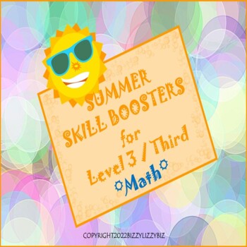 Preview of SUMMER SKILL BOOSTERS for Level 3 / Third: MATH