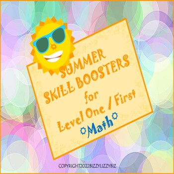 Preview of SUMMER SKILL BOOSTERS for Level One/First: MATH