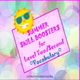 SUMMER SKILL BOOSTERS for Level Two/Second: VOCABULARY