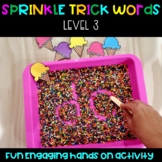 SUMMER SPRINKLE Fun Phonics LEVEL 3 TRICK WORKS - Centers,