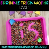 SUMMER SPRINKLE Fun Phonics TRICK WORDS LEVEL 1- Centers, 