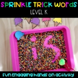 SUMMER SPRINKLE Fun Phonics Trick Words LEVEL K - Centers,