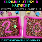 SUMMER SPRINKLE Letter & Number work - Centers, Morning Work Tubs