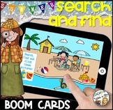 SUMMER Search and Find BOOM CARDS- DISTANCE LEARNING