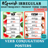SUMMER Spanish Present Tense HIGH FREQUENCY IRREGULAR VERB