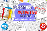 End Of The Year Activities, Summer Word Search, Vocabulary