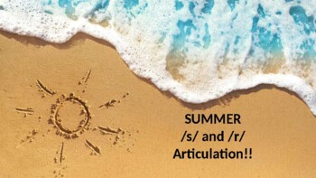 Preview of SUMMER - /r/ and /s/ Articulation!