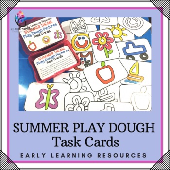 Playdough task cards