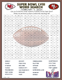 SUPER BOWL LVIII WORD SEARCH