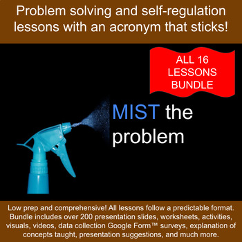 Preview of SUPER BUNDLE Problem Solving for Middle and High Schoolers lessons 1-16