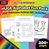 Alphabetimals™ HUGE Alphabet Fun Pack - 200+ Printable Ani
