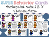 SUPER Behavior Cards - Behavior Management