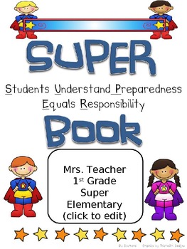 SUPER Communication Folder by Jodi Southard | Teachers Pay Teachers