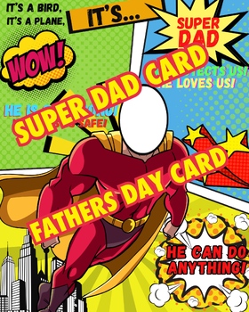 Preview of SUPER DAD CARD