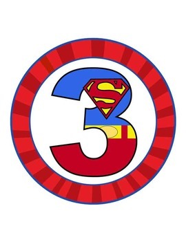 super hero classroom decor superman theme table numbers and signs