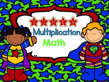 SUPER Multiplication Math by MsJBird | TPT