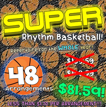 Preview of SUPER Rhythm Basketball! - 40% OFF NEARLY 50 ARRANGEMENTS!