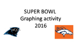 SUPERBOWL math graphing activity