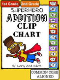 SUPERHERO Addition Clip Chart System
