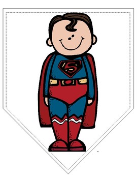 SUPERHERO BANNER/PENNANT by FabFileFolders | Teachers Pay Teachers