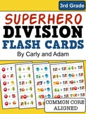 SUPERHERO DIVISION FLASH CARDS