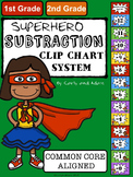 SUPERHERO Subtraction Clip Chart System