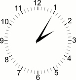 SVG Adjustable Clock