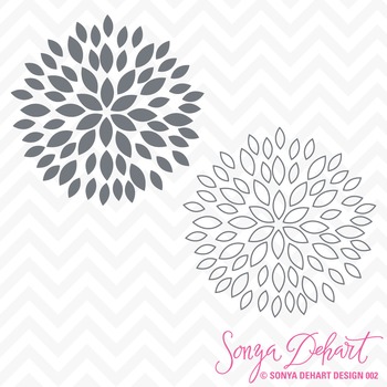 Download SVG Cuts and Clip Art Flower Blooms Classroom Decor ...