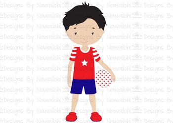 Download Svg Dxf Pdf Studio3 Cut File Cf16 Independence Day Boy With Ball