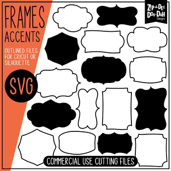 Download Svg Frames Set Personal Commercial Use Zip A Dee Doo Dah Designs