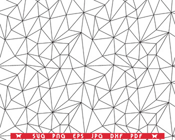 Download Svg Grid Of Triangles Seamless Pattern Digital Clipart By Designstudiorm