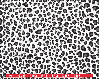 Download Svg Leopard Skin Seamless Pattern Digital Clipart By Designstudiorm