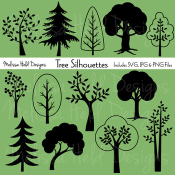 Download Svg Tree Silhouettes By Scrapster By Melissa Held Designs Tpt