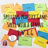 Spelling Practice Game for the High School