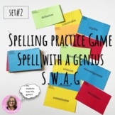 A  Spelling Practice Card Game for High School and Middle-
