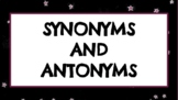 SWAT THE FLY- Synonyms and Antonyms