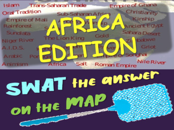 Preview of SWAT review game for Africa