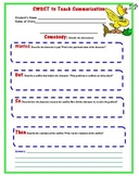 SWBST Somebody-Wanted-But-So-Then Graphic Organizer