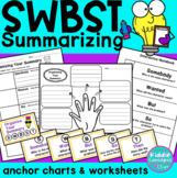 SWBST Worksheets - Somebody Wanted But So Then - Summarizi
