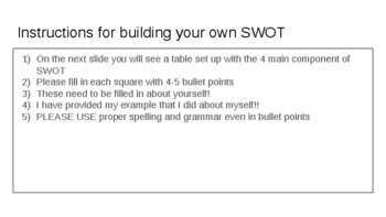 Preview of SWOT