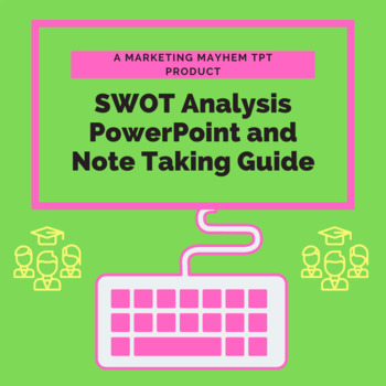 Preview of SWOT Analysis PowerPoint and Note Taking Guide